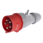 wtyczka siłowa przenośna 32A 400V 3P+Z+N IP44