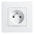 NILOE GNIAZDO 2P+Z 16A BIAŁE