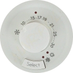 CELIANE PLAKIETKA DO TERMOSTATU BIAŁA 068249