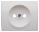 SISTENA Plakietka gniazda pojedynczego 2P Arctic