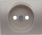 SISTENA Plakietka gniazda pojedynczego 2P Titan