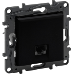 NILOE-STEP Gniazdo komputerowe RJ45 kat. 6 UTP czarne (863563) 