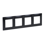 NILOE-SELECTION RAMKA CZTEROKROTNA ANTRACYT (762024)