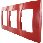 NILOE RAMKA POTRÓJNA CZERWONA (665023)