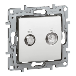 NILOE GNIAZDO TV-SAT zakończeniowe 10DB BIAŁE