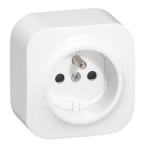 Forix Gniazdo 2P+Z IP20 białe (782417)