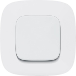 VALENA ALLURE Łącznik jednobiegunowy biały kpl