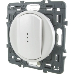 Celiane Włącznik schodowy podświetlany BIAŁY