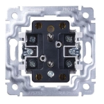 SISTENA Gniazdo wtykowe podwójne 2x2P+Z