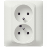 SISTENA GNIAZDO 2X2P+Z PEARL