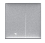 VALENA LIFE KLAWISZ ŚCIEMNIACZA 1-10 V ALUMINIUM (754892)
