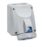 gniazdo stałe 16A 230V 2P+Z IP67