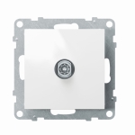 SUNO Gniazdo TV końcowe 1,5 dB BIAŁE (721164)