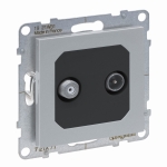 SUNO Gniazdo TV-SAT 2-PRZEWODY ALUMINIUM (721371)