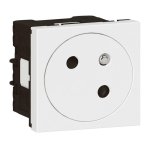 MOSAIC GNIAZDO 2P+Z 16A ukośne (077145)