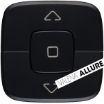 VALENA ALLURE Klawisz roletowy czarny (755148)