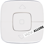 VALENA ALLURE Klawisz roletowy biały (755145)