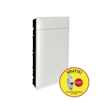 ROZDZIELNICA WNĘKOWA PRACTIBOX S 3X18 Z DRZWIAMI BIAŁYMI (137368)