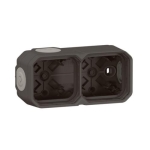 PLEXO PUSZKA PODWÓJNA ANTRACYT (069602L)