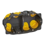 Puszka podwójna do karton-gipsu 50 mm z membraną IP40 