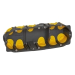 Puszka potrójna do karton-gipsu 50 mm z membraną IP40 