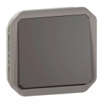 PLEXO PRZYCISK JEDNOBIEGUNOWY PODŚWIETLANY ANTRACYT (069813L)