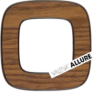 VALENA ALLURE Ramka pojedyncza X1 ORZECHOWA (754461)