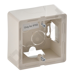 VALENA LIFE Puszka natynkowa pojedyncza krem (754201)