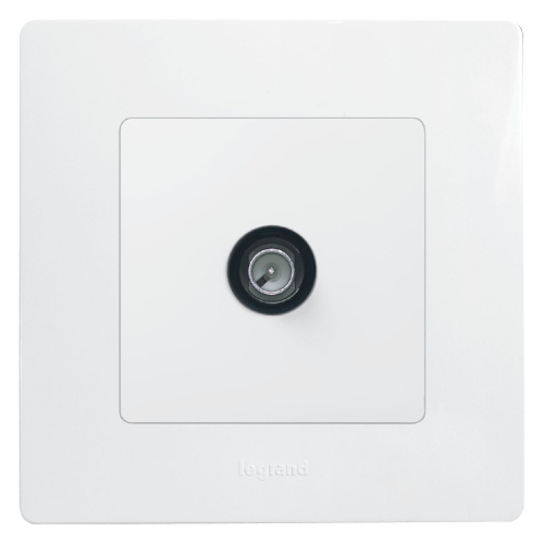 NILOE GNIAZDO TV KOŃCOWE 5dB BIAŁE komplet