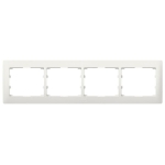 SISTENA Ramka poczwórna x4 pozioma Pearl