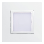 NILOE Lampka LED 1W - podświetlanie schodów biała komplet