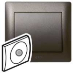 SISTENA Plakietka do gniazda TV CHOCO