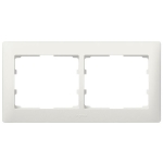 SISTENA Ramka podwójna x2 pozioma Pearl
