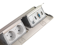 Zestaw MINIPUSZKA 2xgniazdo+RJ45+HDMI+HD15+USB