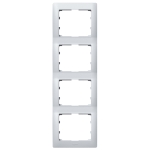 SISTENA Ramka poczwórna x4 pionowa Metalic