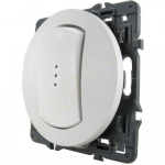 Celiane Włącznik podświetlany IP44 BIAŁY