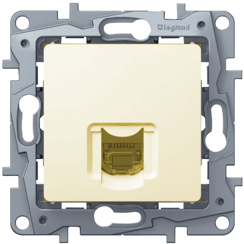 NILOE GNIAZDO 1XRJ45 KAT.6 UTP KREM