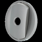 CELIANE Plakietka łącznika z automatycznym wyłączeniem tytan